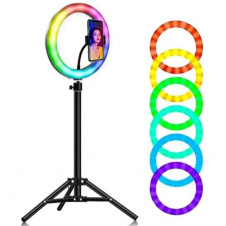 Світлодіодне селфі-кільце з RGB підсвічуванням OPT-TOP Soft Ring Light MJ300 (1756374695)