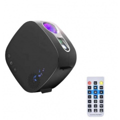 Лазерний нічник-проектор зоряного неба А1 з Bluetooth колонкою та пультом Чорний (A1-LSL15/Black) Весёлое