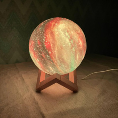 Лампа-нічник світильник світлодіодний 3D OPT-TOP Космос з пультом (1756375557) Ворожба