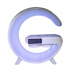 Настільна лампа-нічник Led Wireless Charging Speaker Google G11 8527 15W White Гуляйполе