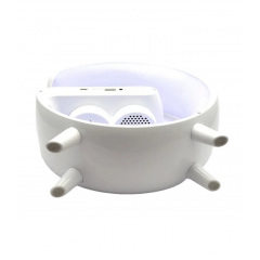 Настільна лампа-нічник Led Wireless Charging Speaker Google G11 8527 15W White Гуляйполе