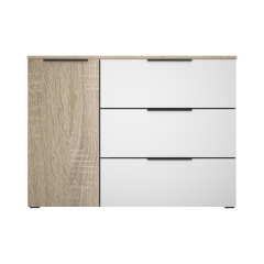 Комод ModaWave-1 (Дуб Сонома + Німфея Альба, 120х43х86 см) Чернівці