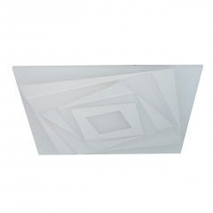 Стельова LED люстра світлодіодний світильник Sunlight білий 19726/500 Курінь