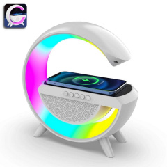 Лампа настільна RGB великий нічник OPT-TOP AS-K10 з бездротовою зарядкою для телефону (1876495732) Акимовка