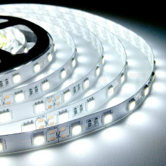 Світлодіодна стрічка LED 3528 RGB комплект 5 метрів, різнокольорова + пульт ДУ HMD 136-13128160 Нова Прага