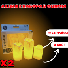 Світлодіодні свічки для дому OPT-TOP 9 в 1 (2021618943) Братське