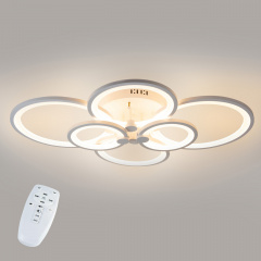 Стельова LED люстра світлодіодний світильник Sunlight білий 5332/2+2+2 Коломия