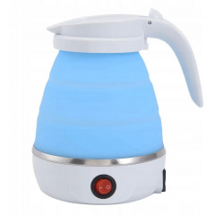 Дорожній чайник силіконовий складний дисковий 0,6л 600Вт 220В Travel Folding Elecreic Kettle YS-2008 Ковель