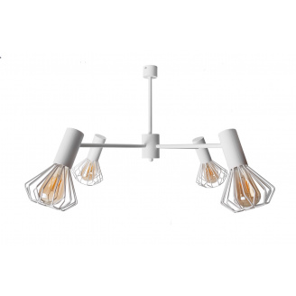 Люстра MSK Electric Diadem на чотири плафони NL 22152-4 WH