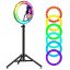 Світлодіодне селфі-кільце з RGB підсвічуванням OPT-TOP Soft Ring Light MJ300 (1756374695) Долина