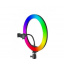 Світлодіодне селфі-кільце з RGB підсвічуванням OPT-TOP Soft Ring Light MJ300 (1756374695) Долина