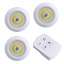 Набір нічників з пультом набір 3 шт OPT-TOP LED light with Remote Control set (1756375633) Киев