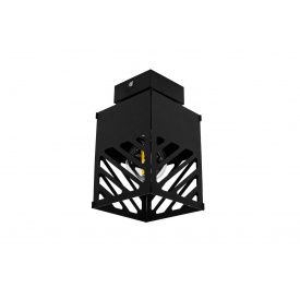 Люстра лофт MSK Electric Urban на один плафон чорна NL 2410 BK