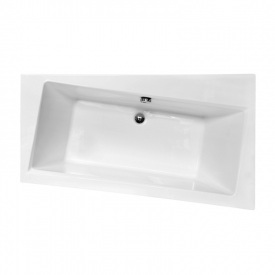 Ванна акрилова Besco Infiniti 160х100, права (соло), без ніг (#WAI-160-NP)