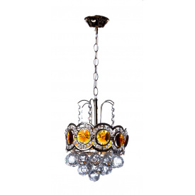 Люстра кришталева підвісна Sunlight на 1 лампу K 0245/1 E