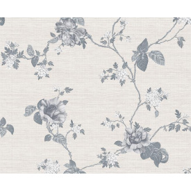 Шпалери на паперовій основі Шарм 171-04 Роузі блакитні (0,53х10м.)