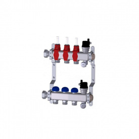 Колектор з витратомірами Purmo Premium Line 1'' 3 контура