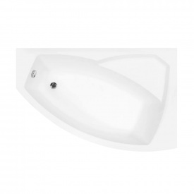 Ванна акрилова Besco Rima 130х85, права (соло), без ніг (#WAR-130-NP)