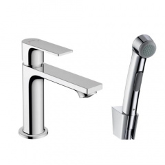 Змішувач для умивальника Hansgrohe Rebris E 110 з гігієнічним душем (72216000) Киев
