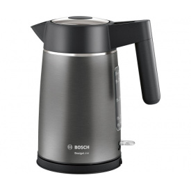 Электрочайник Bosch TWK5P475 2400 Вт Нержавеющая сталь/Черный