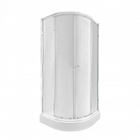 Душова кабіна Qtap Presto CRM1088AP5 Pear 197x80x80 з піддоном та сифоном