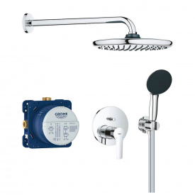 Душова система прихованого монтажу Grohe QuickFix Start, хром (25292000)