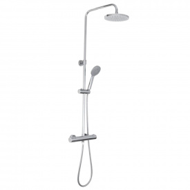 Душова система Paffoni Birillo Cold 200 мм, хром (ZCOL643CR)