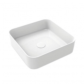 Раковина накладна Cielo Shui Comfort Quadrato 40 білий