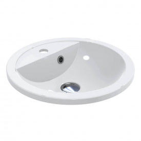 Умивальник Miraggio Madison, miramarble, білий глянцевий