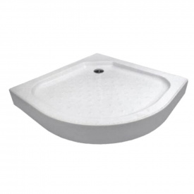 Душовий піддон напівкруглий RJ 80x80x40 см