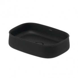 Раковина накладна Duravit Zencha 550x390 антрацит матовий