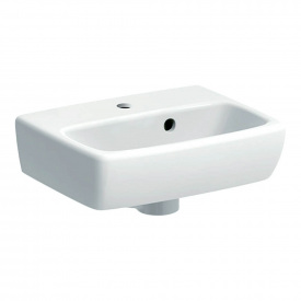 Умивальник Geberit Selnova Square з асиметричним переливом, 360х280х145 (500.316.01.7)