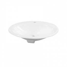 Раковина Devit Ovale 485х555х195, білий (1522136)