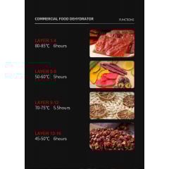 Дегидратор профессиональный Tekhniko DH-06D-BK (6 лотков), черный Умань