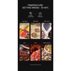 Дегидратор профессиональный Tekhniko DH-06D-BK (6 лотков), черный Умань