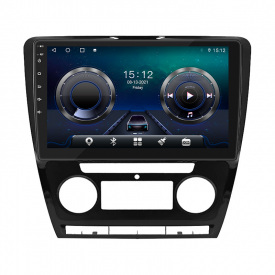 Штатная магнитола Lesko Skoda Octavia II A5 Рестайлинг 2008-2013 10 4+32Gb 4G+CarPlay Premium (6102-34767)