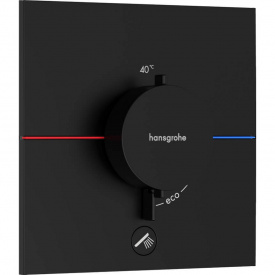Термостат прихованого монтажу Hansgrohe ShowerSelect Comfort E HighFlow Matt Black (15575670)