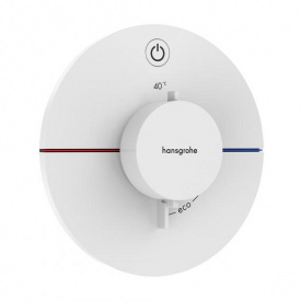 Термостат прихованого монтажу Hansgrohe ShowerSelect Comfort S на 1 функцію Matt White (15553700)