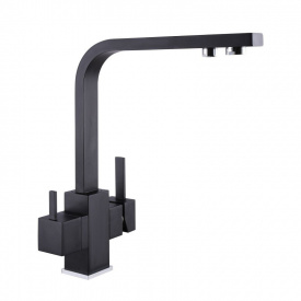 Змішувач для кухні під осмос Globus Lux Lazer GLLR-0111-10- BB чорний