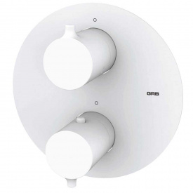 Змішувач GRB Time з термостатом білий матовий (47120471)