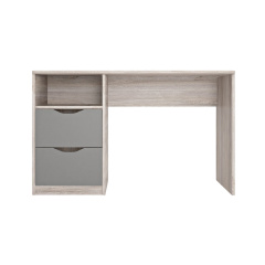 Стіл комп'ютерний CloudCrest-3 (Дуб Сонома + Сірий Степовий, 123х55х75 см) Кременчук