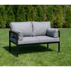 Диван-лофт Софора-Treland двомісний 130х75 см сірий на металокаркасі Володарск-Волынский