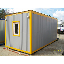 Побутівка стандарт 1-кімнатна 2,5х6 м