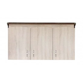 Антресоль тридверна Місяць ширина 1100 МАКСІ МЕБЛІ Дуб молочний (5102449)