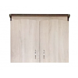 Антресоль дводверна Місяць ширина 600 МАКСІ МЕБЛІ Дуб молочний (5102451)