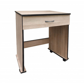Стіл для ноутбука СДН 2 OKSI XR пересувний МАКСІ МЕБЛІ Дуб Сонома (5102945)