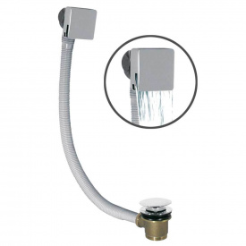 Сифон для ванни з наповненням Tres хром (13453440)