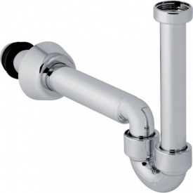 Сифон для умивальника Geberit U-подібний горизонтальний випуск d40 (151.105.21.1)