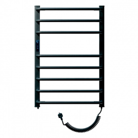 Електрична рушникосушка сухого типу Polywarm EU8/65 Sensor Wi-Fi 860х650, чорний