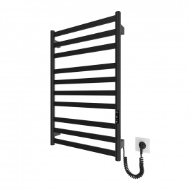 Електрична рушникосушка Hygge Family York 770х530, чорний матовий (6.1.0501.06.BM)